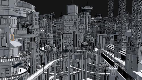 cyberpunk City preview image